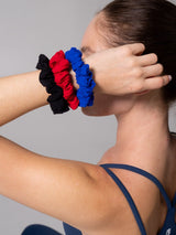 Thumbnail 2 of 3 Pack Micro Nubre Scrunchie - Essential Neutrals, 2 of 5