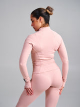 Thumbnail 4 of Elysium Zip Jacket - Strawberry Milk, 4 of 8