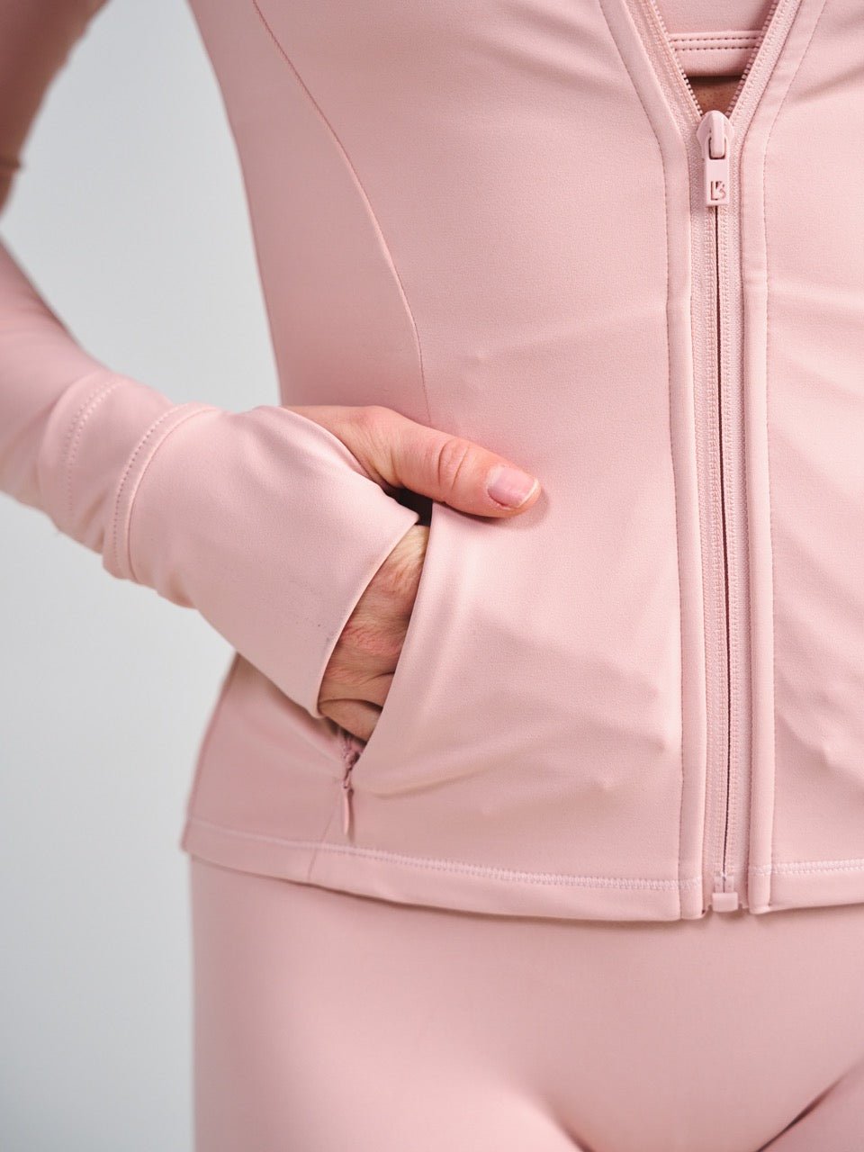 Elysium Zip Jacket - Strawberry Milk