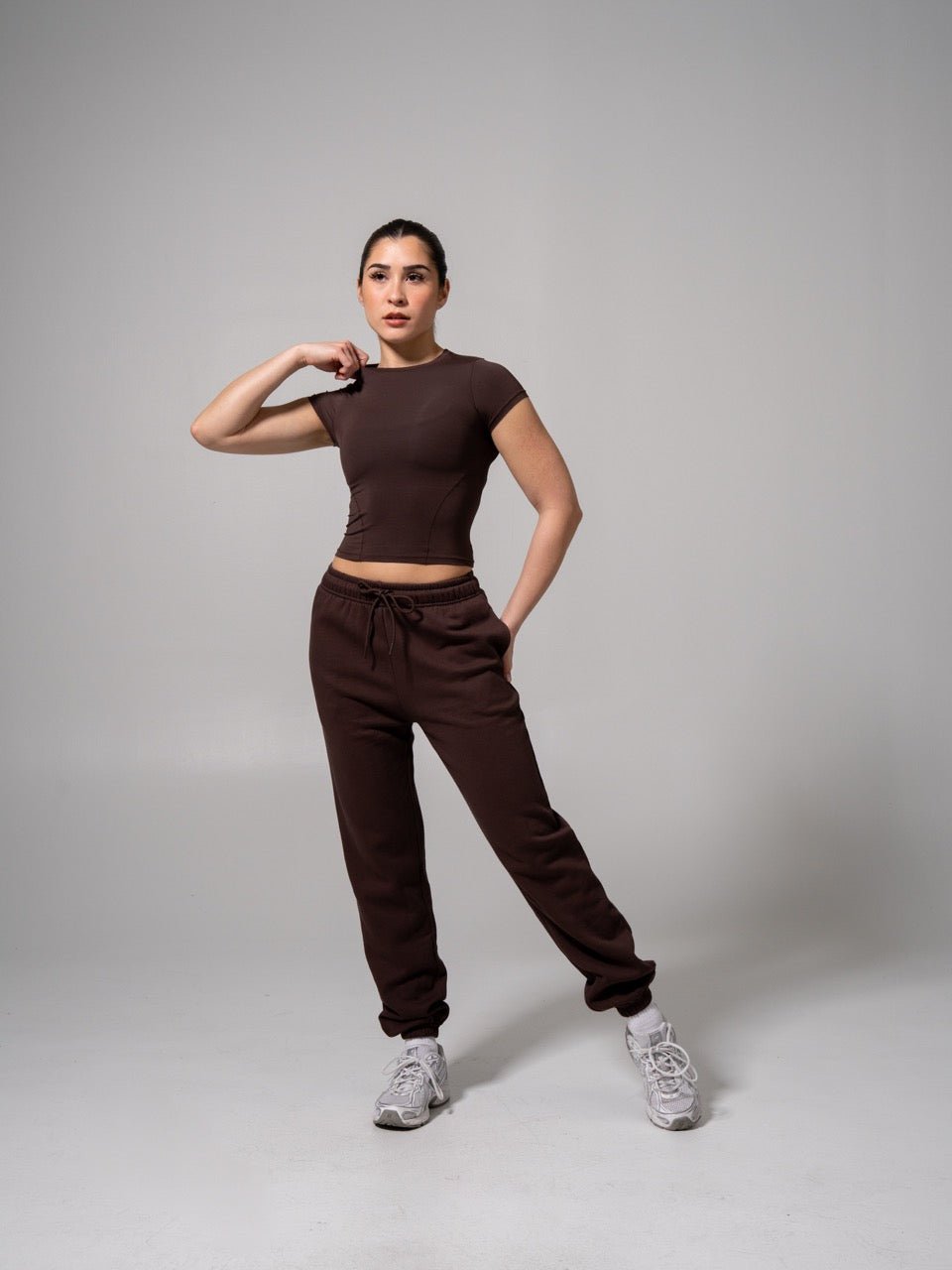 Halo Baby Tee - Espresso