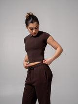 Thumbnail 6 of Halo Baby Tee - Espresso, 6 of 7