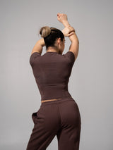 Thumbnail 7 of Halo Baby Tee - Espresso, 7 of 7