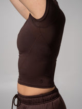 Thumbnail 5 of Halo Baby Tee - Espresso, 5 of 7