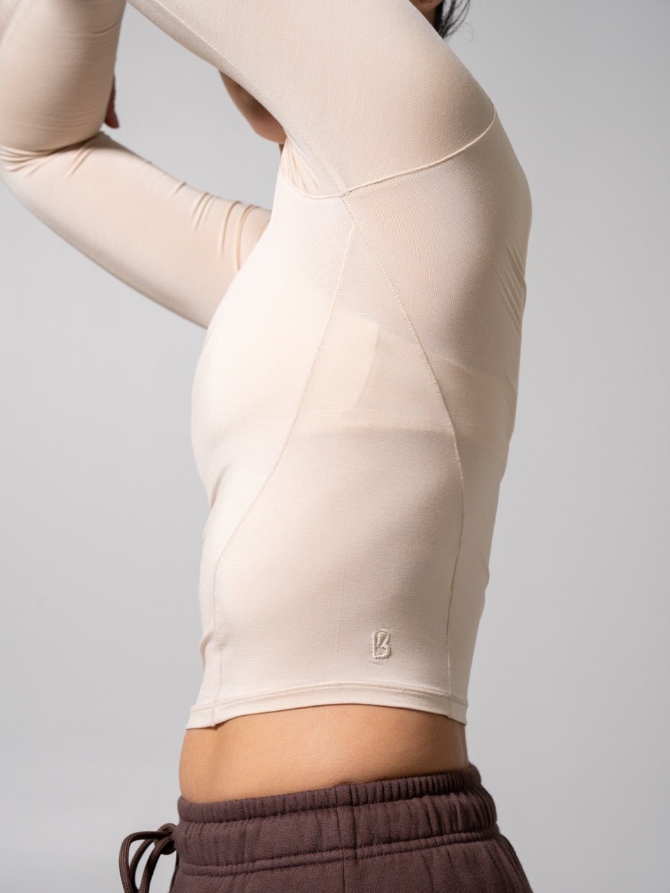 Halo Long Sleeve Baby Tee - Stardust