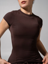 Thumbnail 6 of Halo Tee - Espresso, 6 of 6