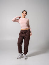 Thumbnail 1 of Halo Long Sleeve Baby Tee - Strawberry Milk, 1 of 7