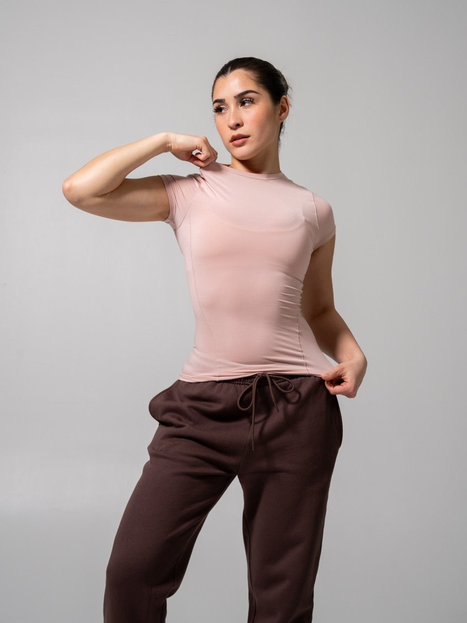 Halo Tee - Strawberry Milk