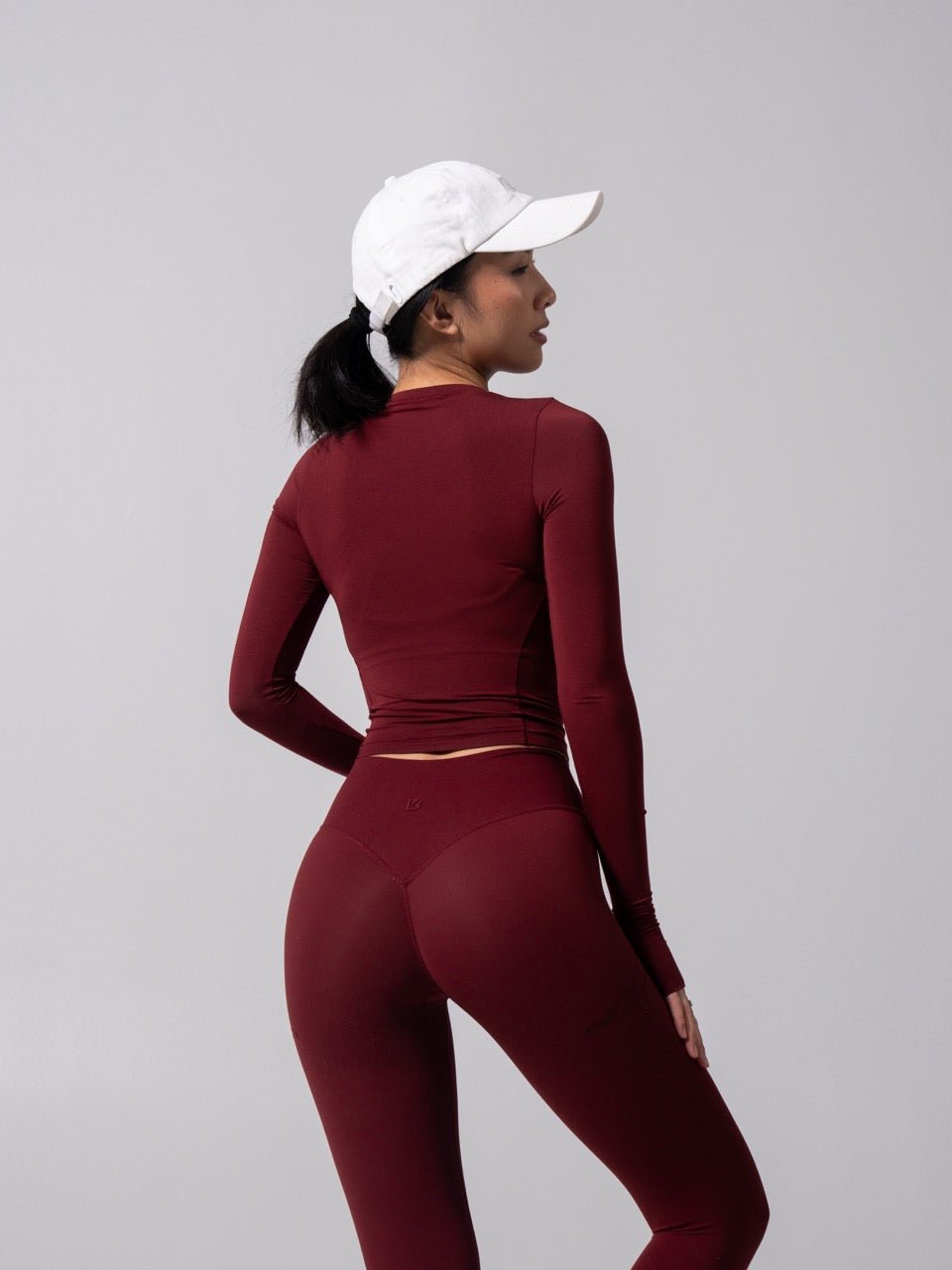 Halo Long Sleeve Baby Tee - Vineyard