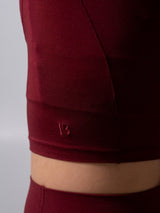 Thumbnail 9 of Halo Long Sleeve Baby Tee - Vineyard, 9 of 11