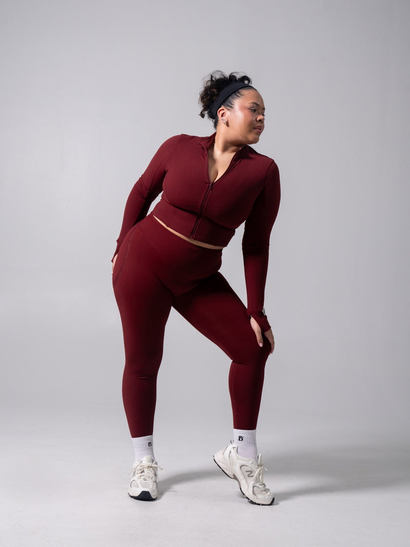 Rosa Waist Length Jacket - Vineyard