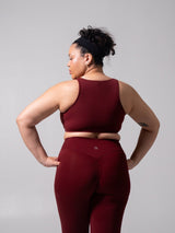 Thumbnail 3 of Twist Fit Sports Bra - Vineyard, 3 of 7