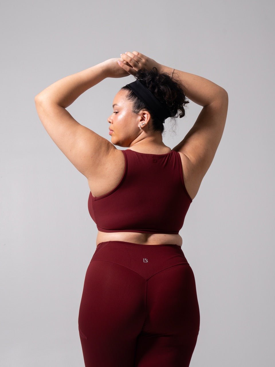 Twist Fit Sports Bra - Vineyard