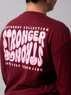 Stronger Long Sleeve Tee - Vineyard