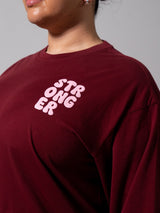 Thumbnail 5 of Stronger Long Sleeve Tee - Vineyard, 5 of 6