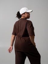 Thumbnail 3 of Essential Short Sleeve Tee - Espresso, 3 of 4