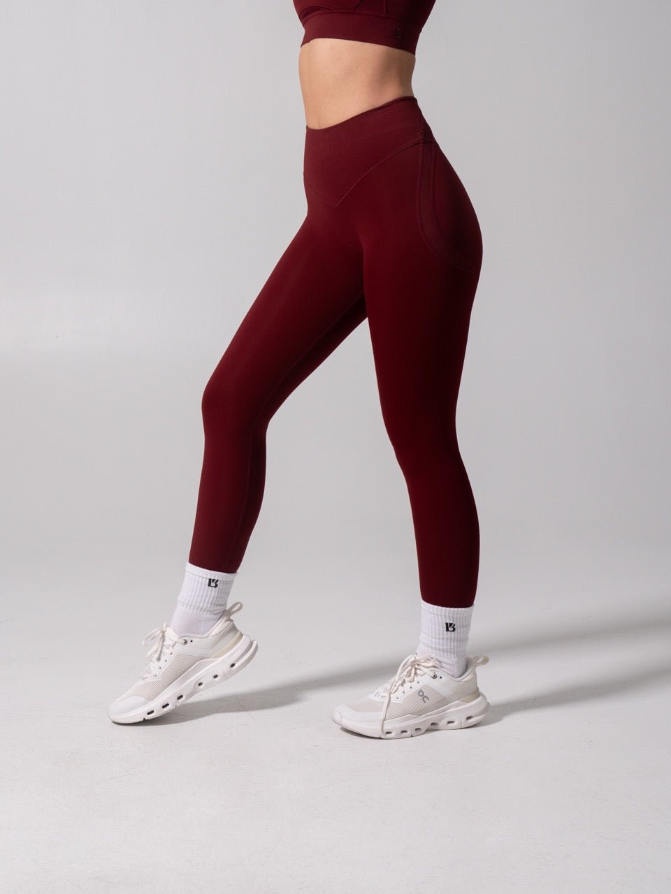 Aspire Airbrush Legging - Vineyard