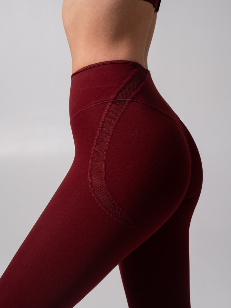 Aspire Airbrush Legging - Vineyard