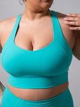Nubre Twilight Sports Bra - Teal Me Later