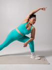 Nirvana Nubre Legging - Teal Me Later