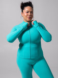 Rosa Jacket - Teal Me Later