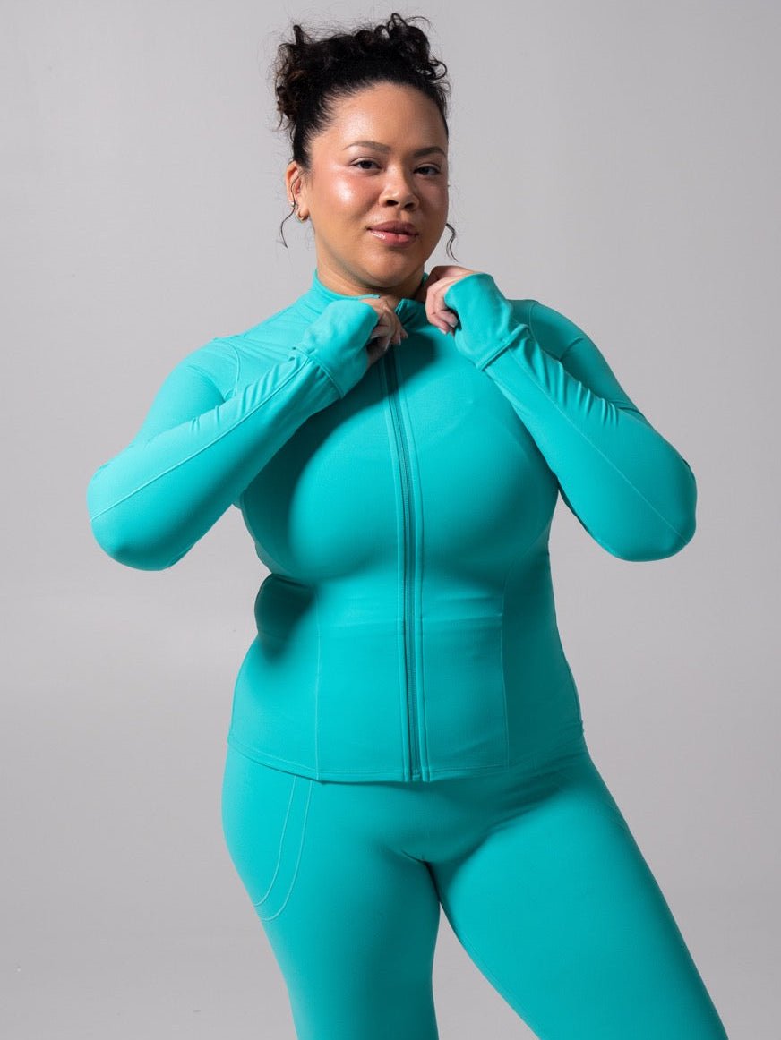 Rosa Jacket - Teal Me Later