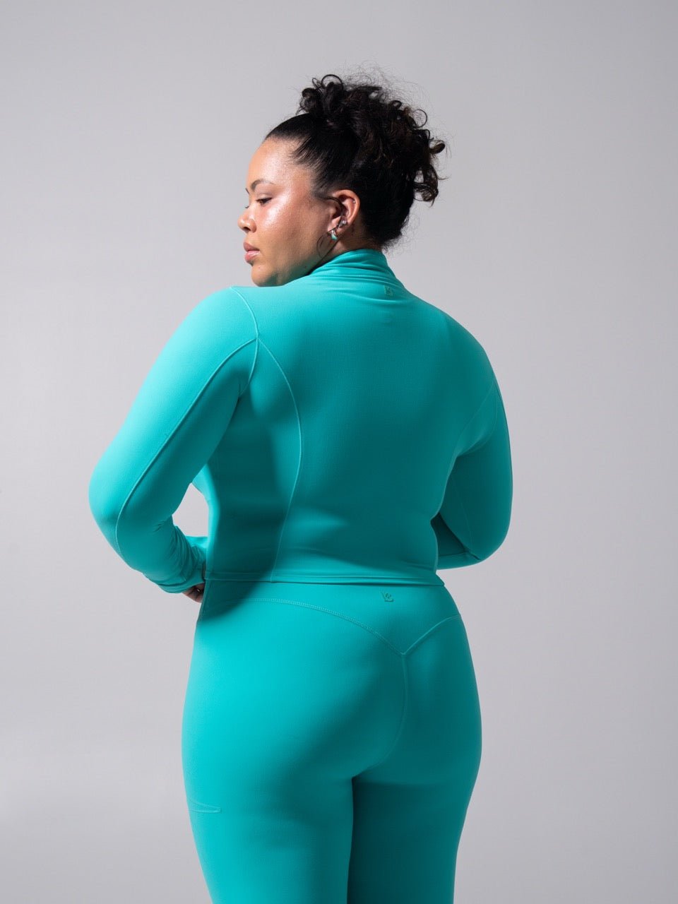 Rosa Waist Length Jacket - Teal Me Later