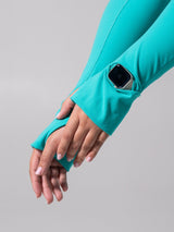 Thumbnail 4 of Rosa Waist Length Jacket - Teal Me Later, 4 of 13