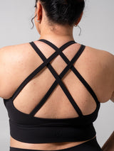 Thumbnail 6 of Nubre Twilight Sports Bra - Onyx Black, 6 of 6