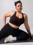 Nubre Twilight Sports Bra - Leopard Print