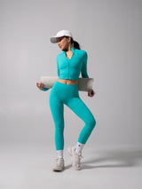 Thumbnail 13 of Rosa Waist Length Jacket - Teal Me Later, 13 of 13