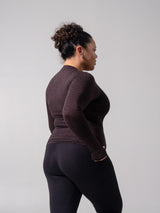 Thumbnail 4 of Halo Long Sleeve Hip Tee - Leopard Print, 4 of 6