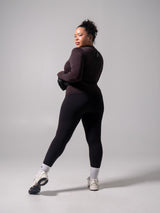 Thumbnail 2 of Halo Long Sleeve Hip Tee - Leopard Print, 2 of 6