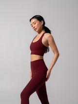 Thumbnail 4 of Nubre Twilight Sports Bra - Vineyard, 4 of 8