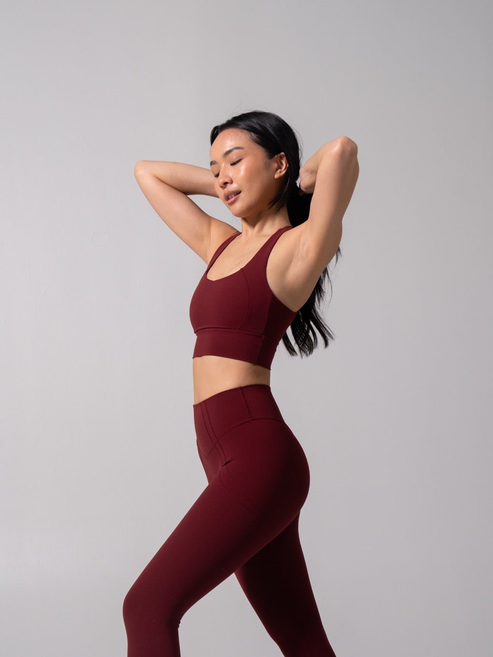 Nubre Twilight Sports Bra - Vineyard