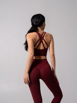 Thumbnail 6 of Nubre Twilight Sports Bra - Vineyard, 6 of 8