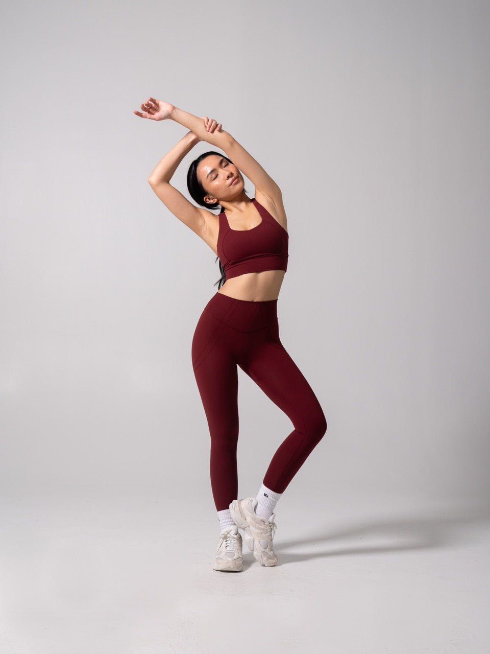 Nubre Twilight Sports Bra - Vineyard