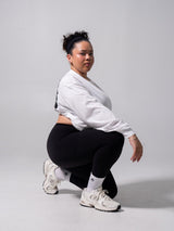 Thumbnail 3 of Stronger Long Sleeve Tee - White, 3 of 8