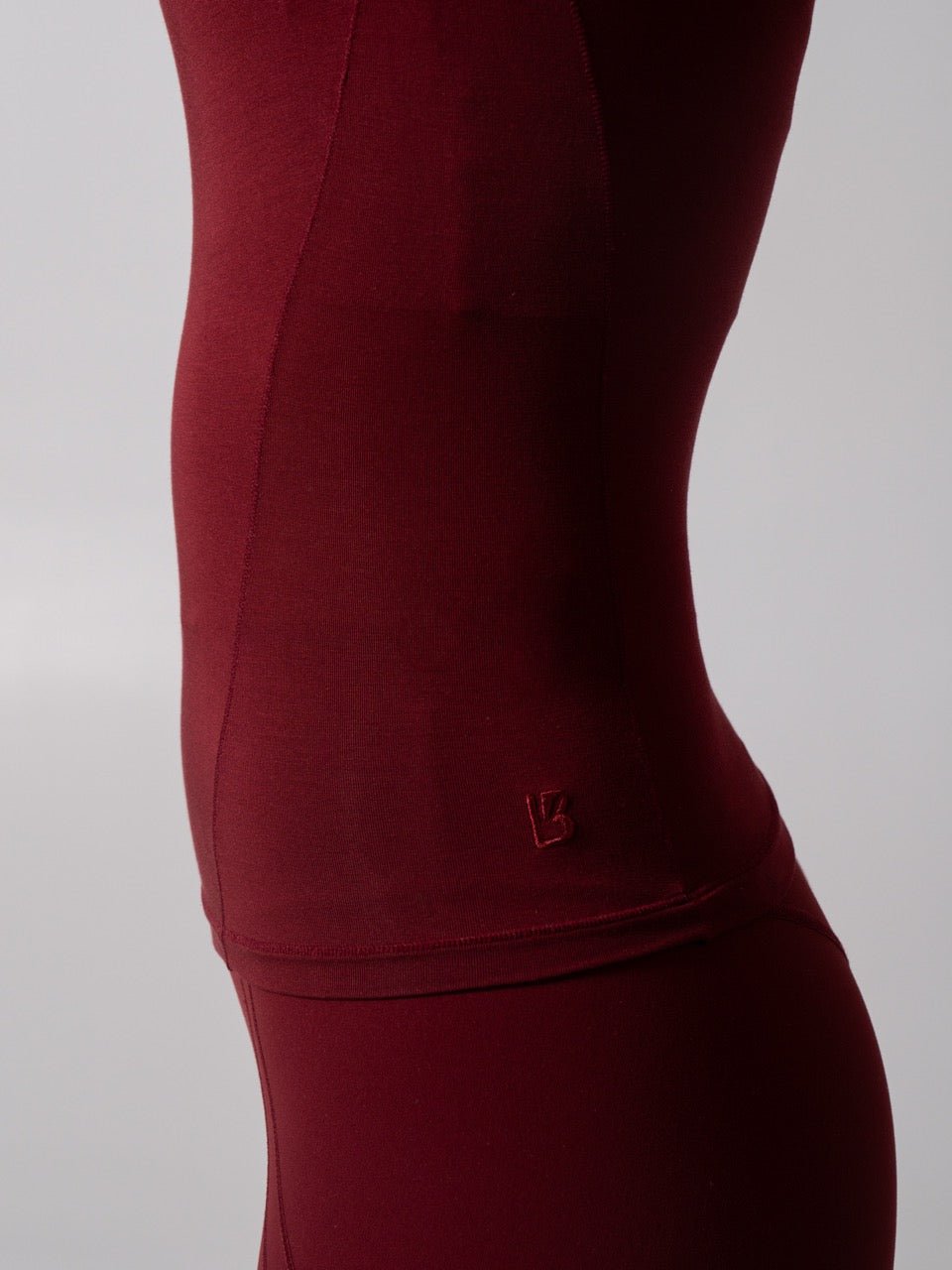 Halo Long Sleeve Hip Tee - Vineyard