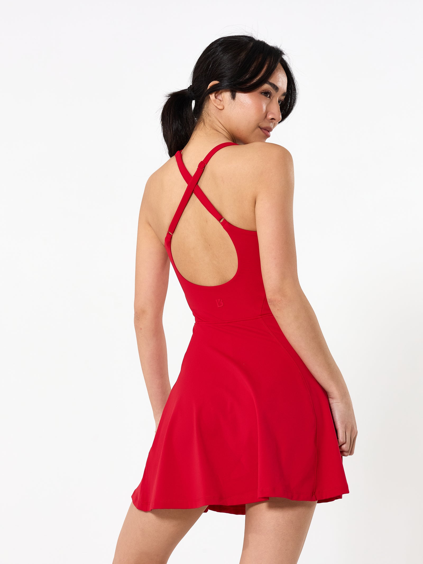 Bend and Snap Dress - Lipstick Red