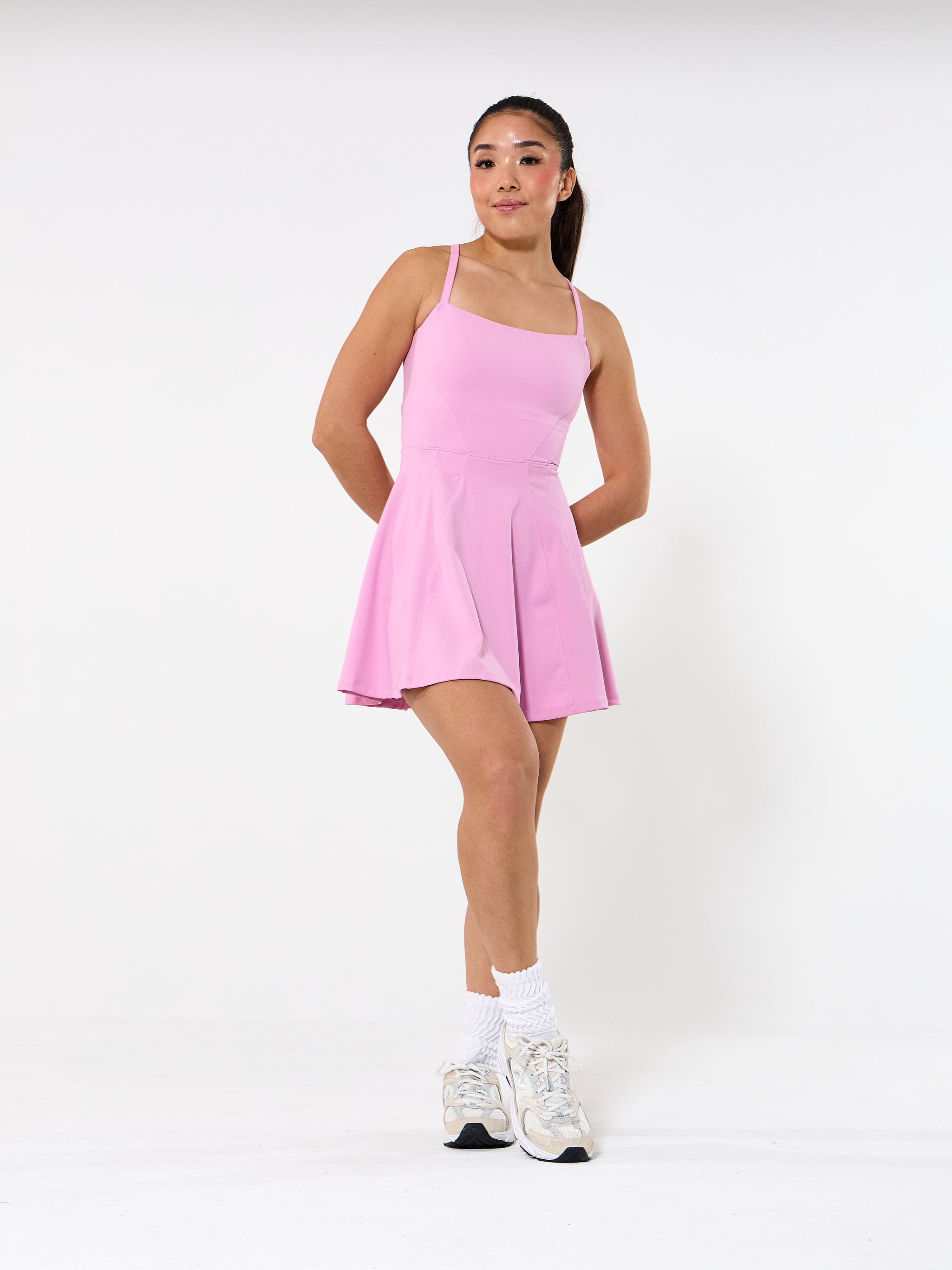 Bend and Snap Dress - Lover Pink