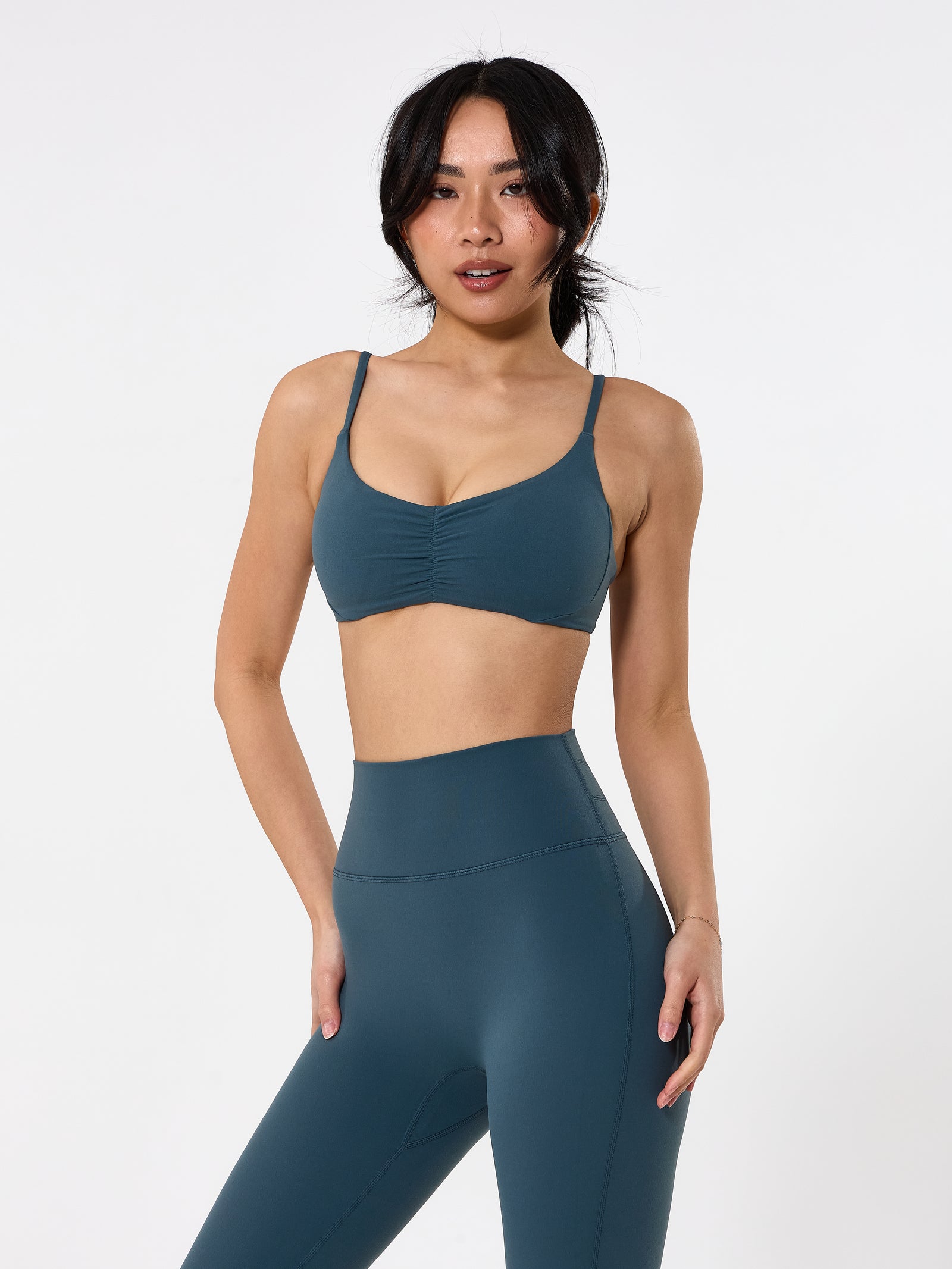 Buttercup Sports Bra - Enchanted Teal