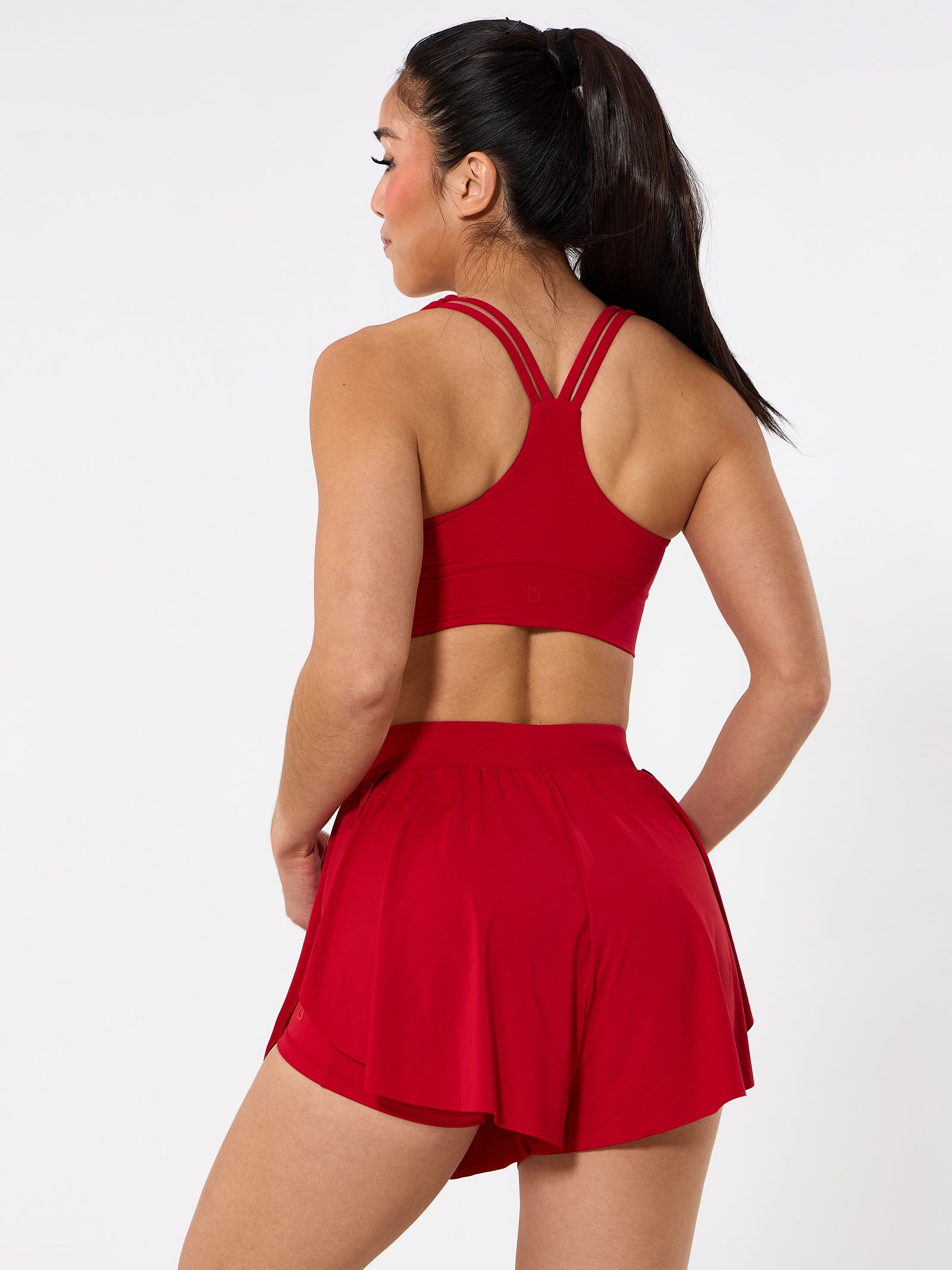 Sway Short - Lipstick Red