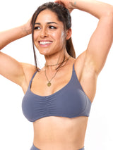 Thumbnail 1 of Buttercup Sports Bra - Barista Blue, 1 of 6