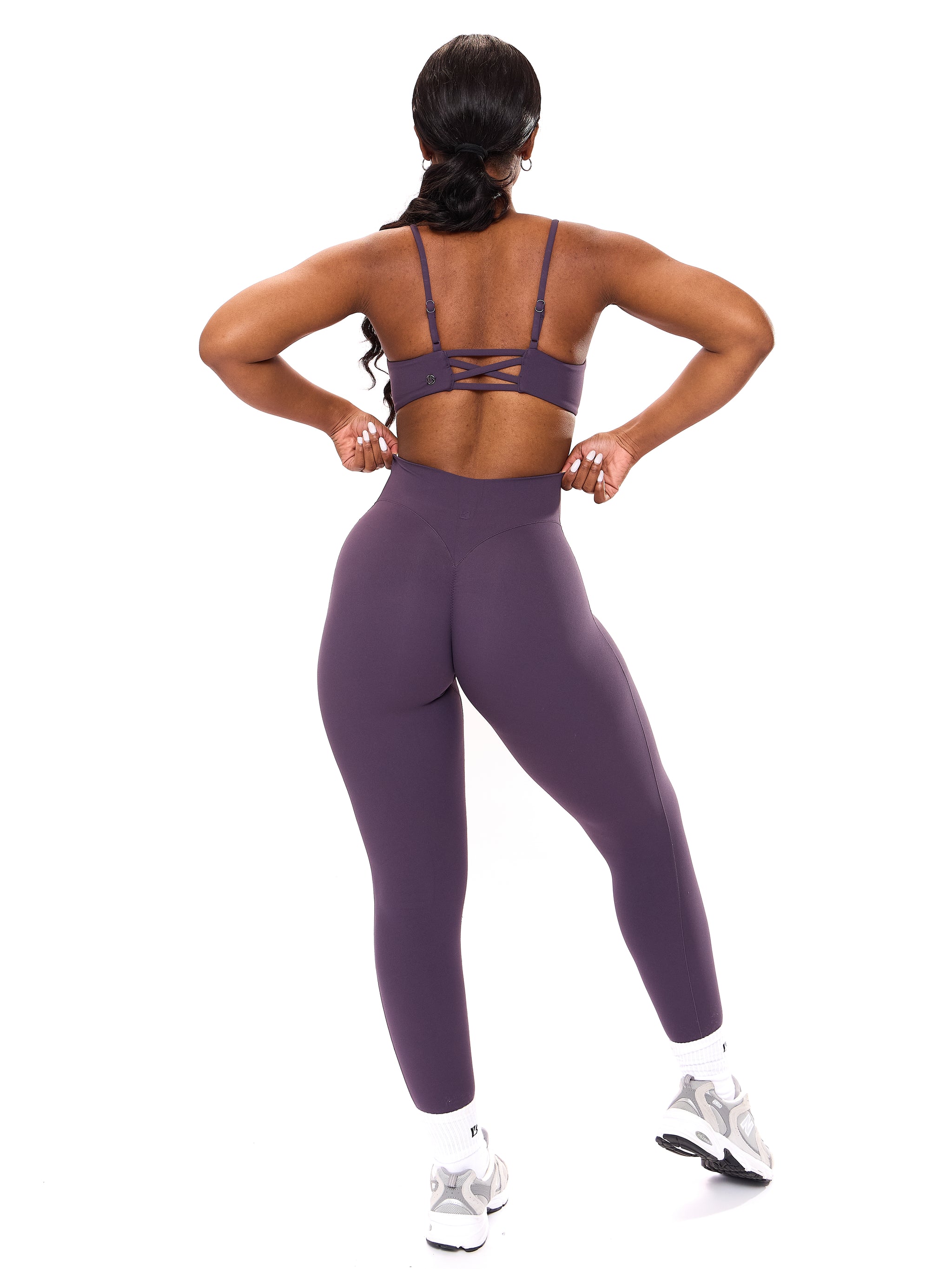 Aggressive Scrunch Legging - Purple Shadow