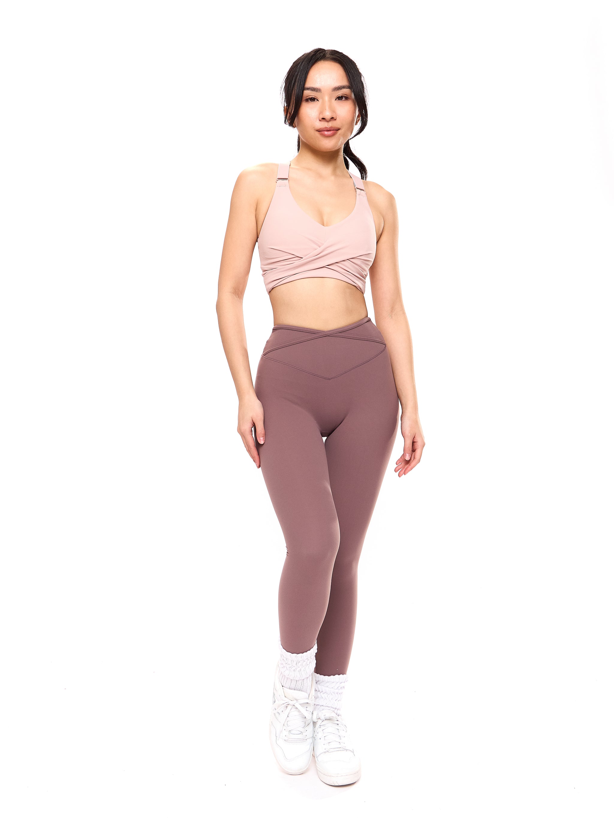 Candy Wrap Sports Bra - Berry Ice