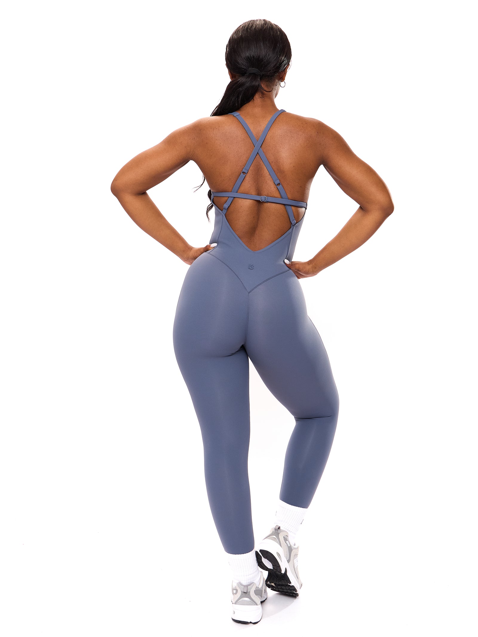 Corset Bodysuit - Barista Blue
