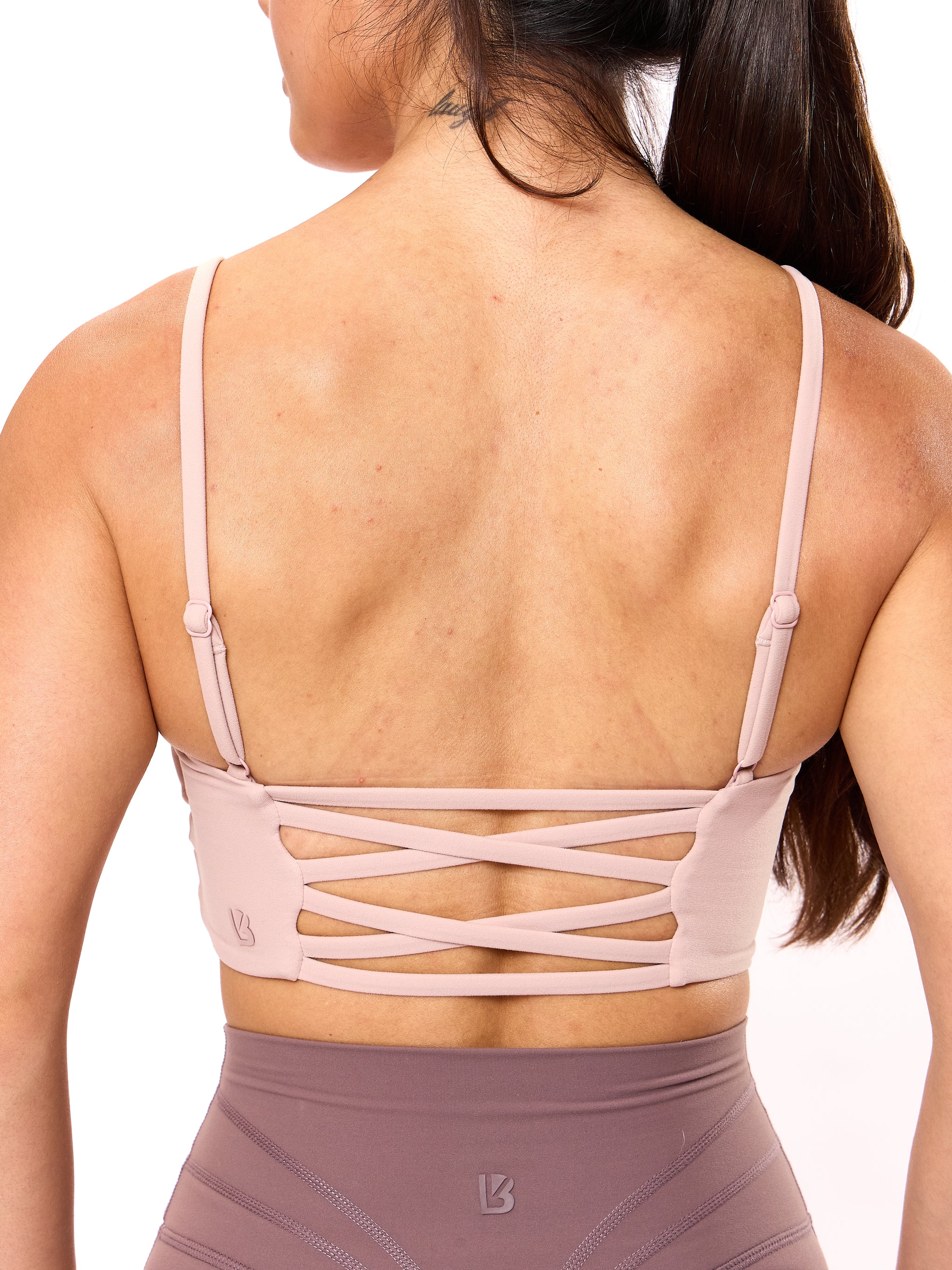 Ivy Wrap Sports Bra - Berry Ice