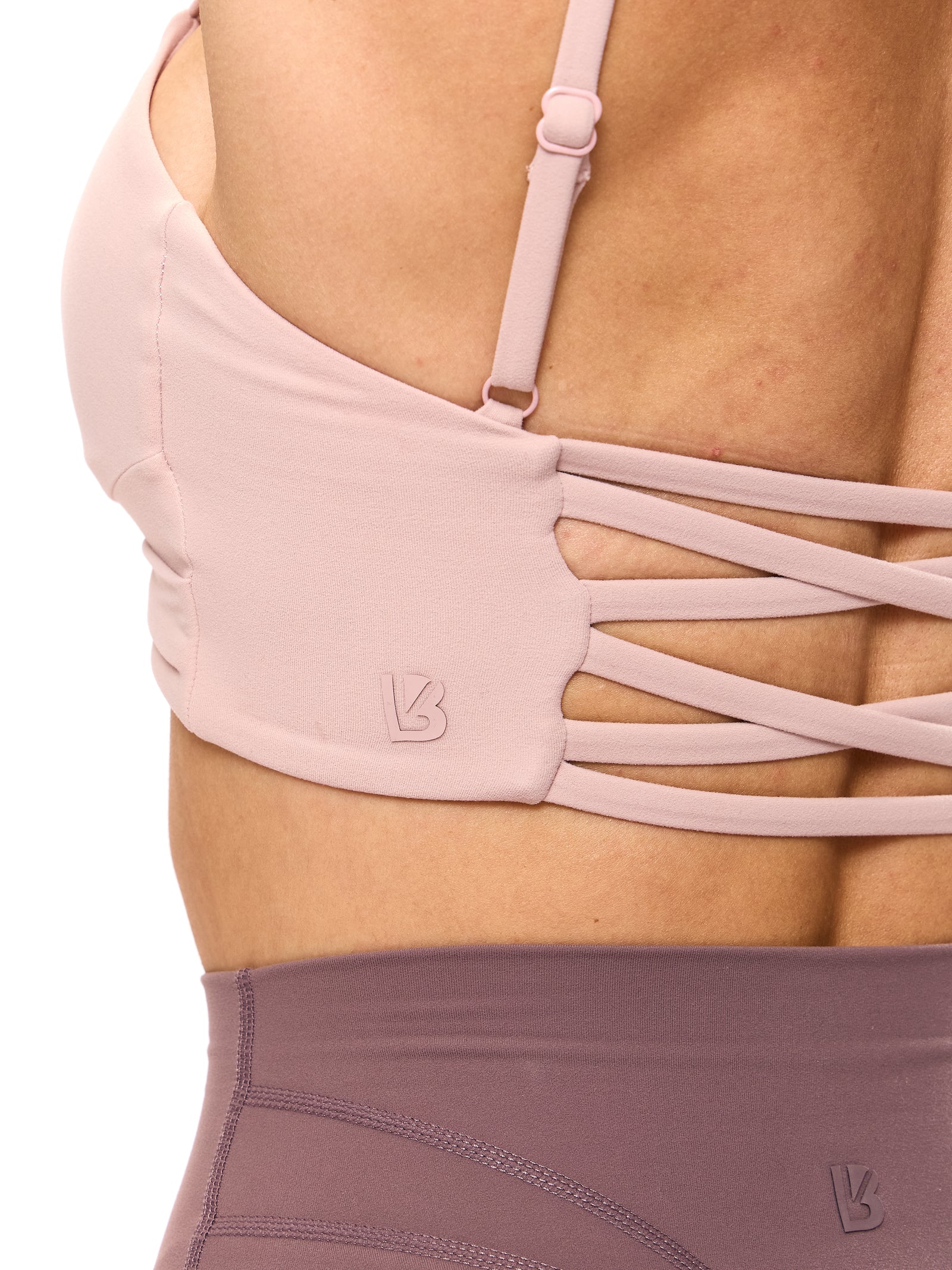 Ivy Wrap Sports Bra - Berry Ice