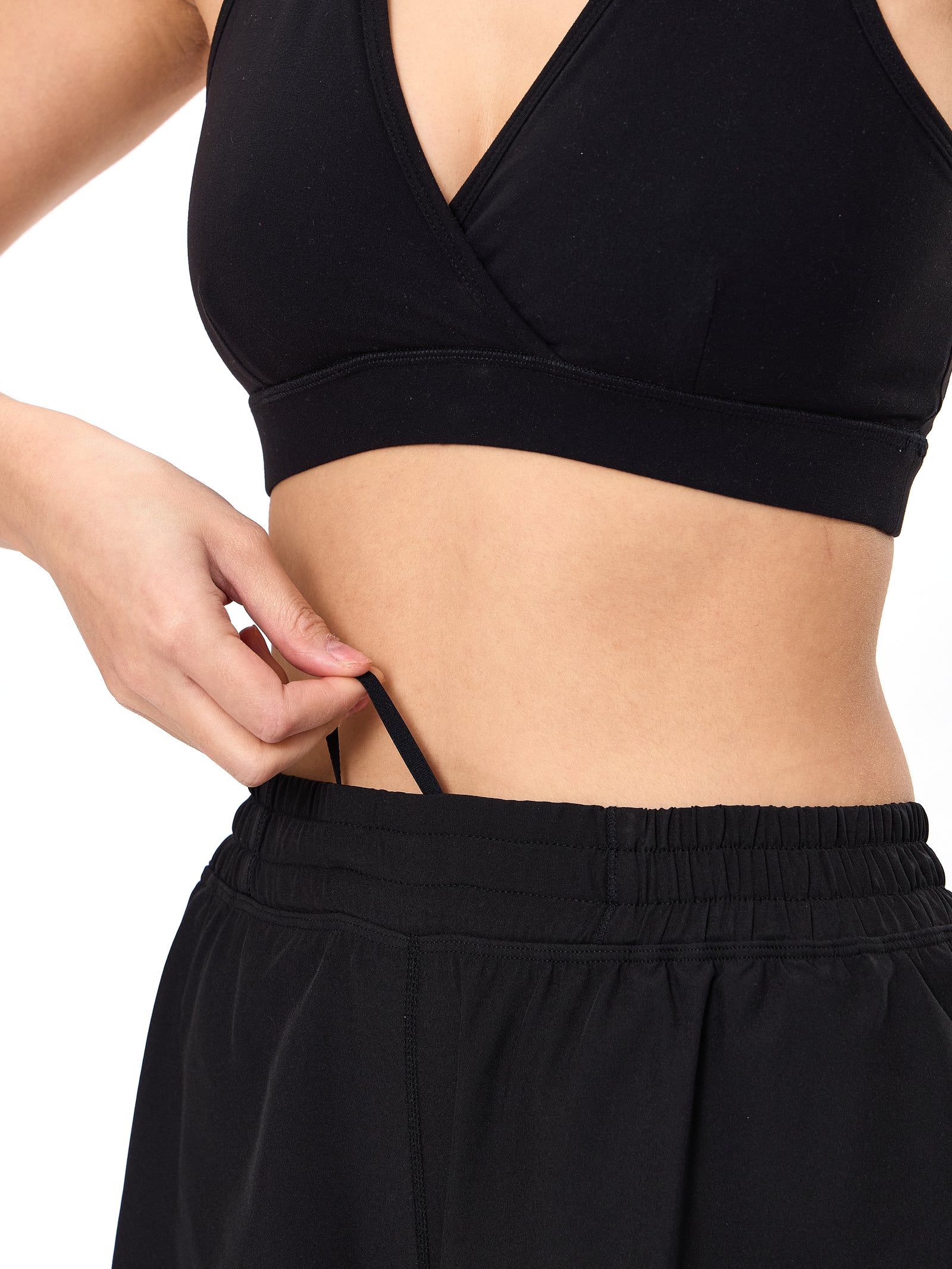 Flirty Flo Short Boyshort - Onyx Black