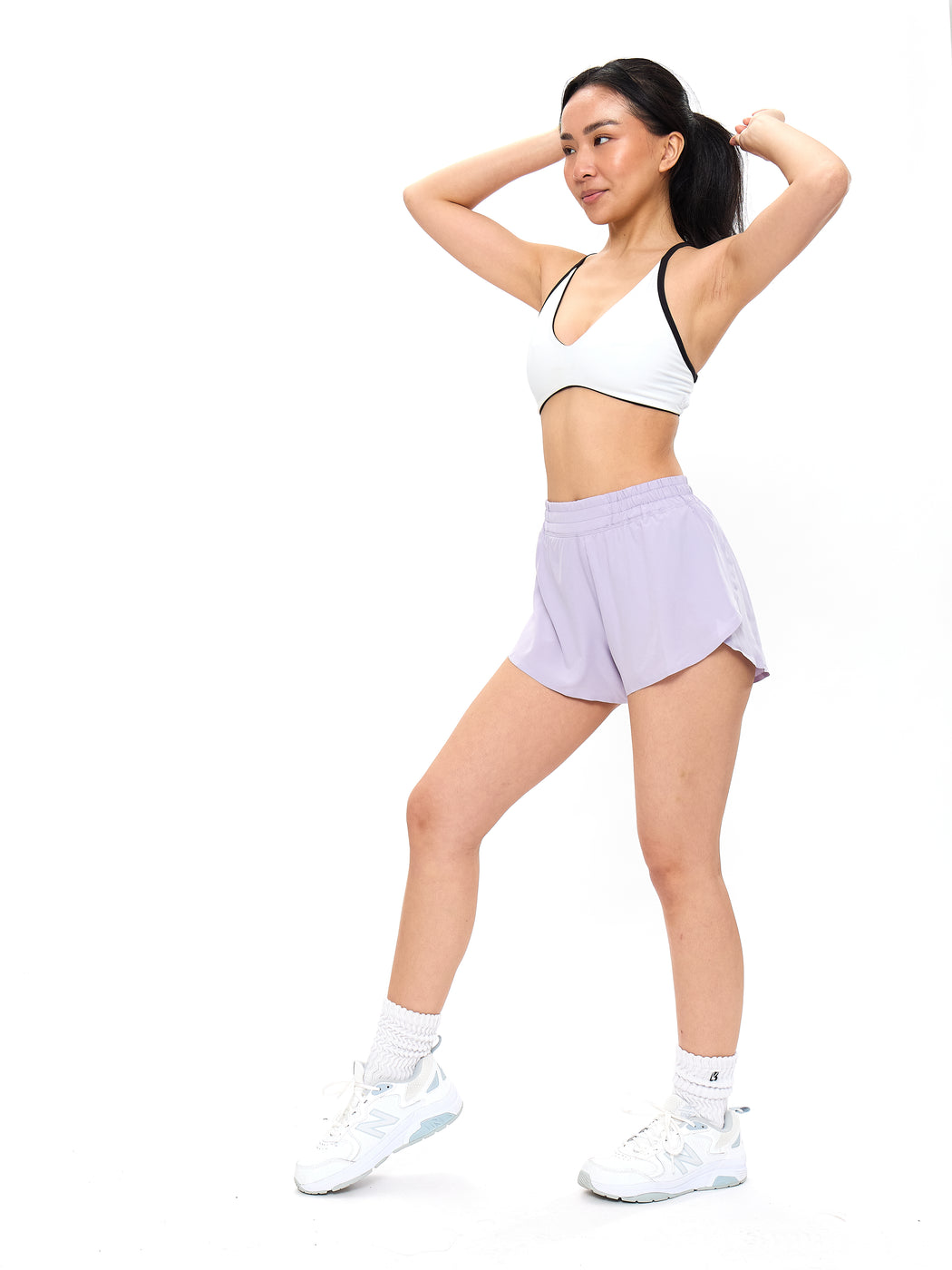 Flirty Flo Short Bikini - Lavender Smoke